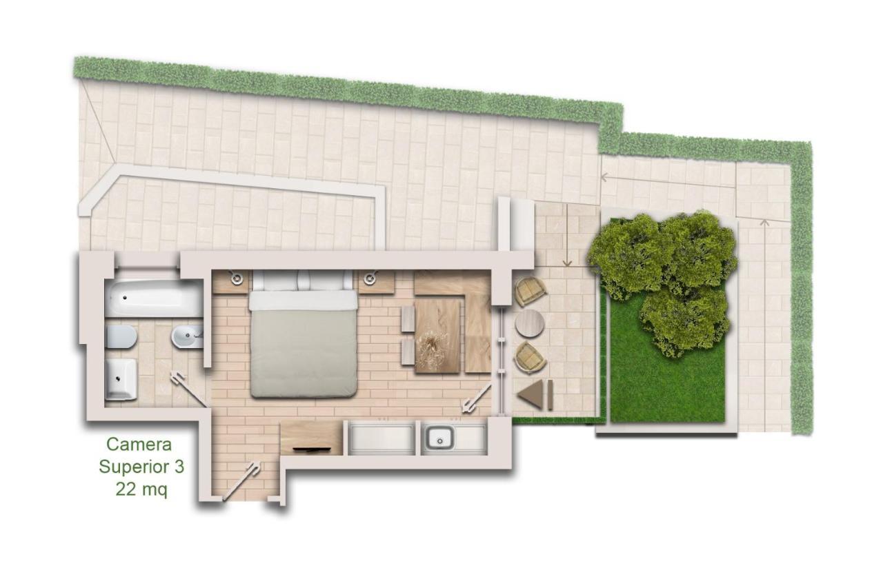 Il Giardino Delle Tartarughe Hotel Рим Екстериор снимка