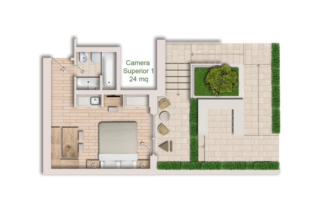 Il Giardino Delle Tartarughe Hotel Рим Екстериор снимка