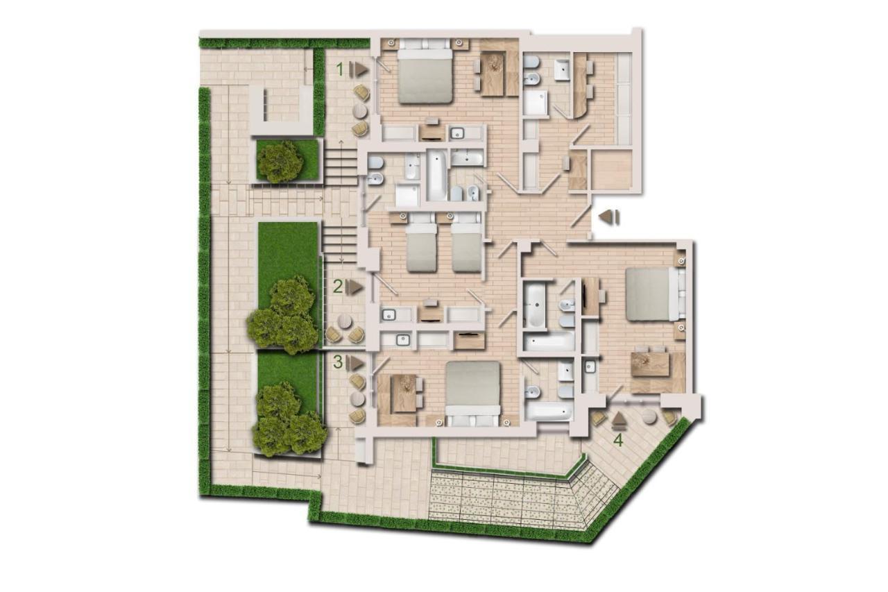 Il Giardino Delle Tartarughe Hotel Рим Екстериор снимка